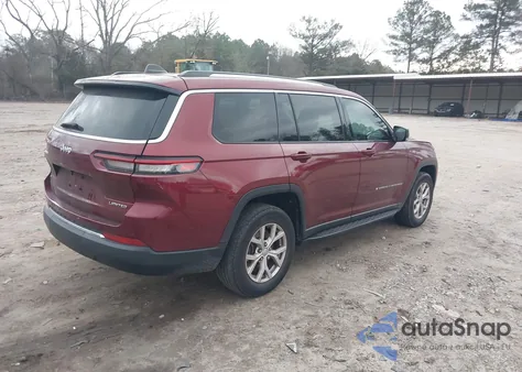 2021 Jeep Grand Cherokee L Limited 4X2 z USA, uszkodzony, nr VIN 1C4RJJBG3M8114831